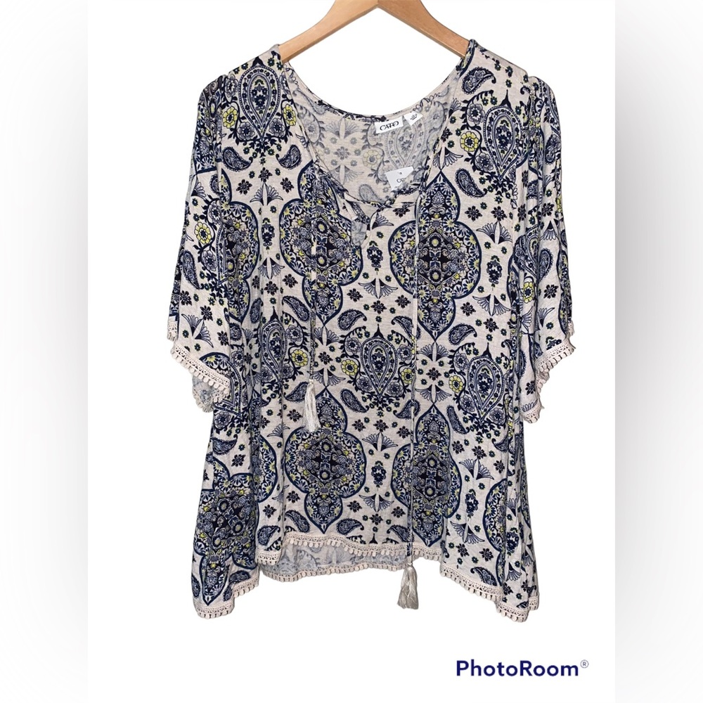 Cato Peasant Top